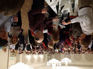 And the place is buzzing!